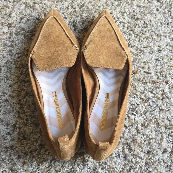 Nicholas Kirkwood Suede Beya Loafers - Picture 4 of 10